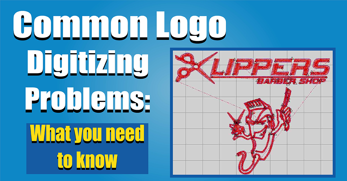 Common Logo Digitizing Problems What you need to know new