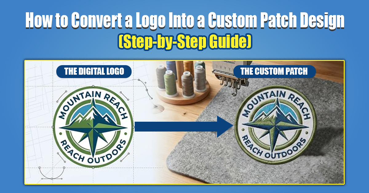 How to Convert a Logo Into a Custom Patch Design (Step-by-Step Guide)